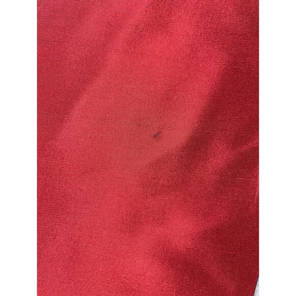 Lauren Ralph‎ Lauren Silk Blazer & Pant Set Women’s Size 6 Red 3 Button - Picture 12 of 16